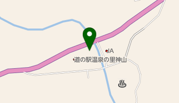 道の駅 温泉の里 神山の地図画像