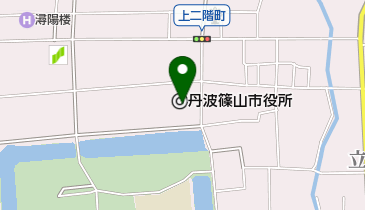 丹波篠山観光協会の地図画像