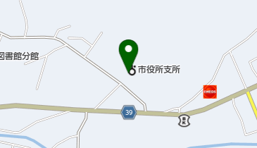 庄原市役所高野支所の地図画像