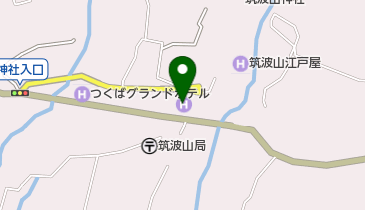 筑波山ホテル青木屋の地図画像