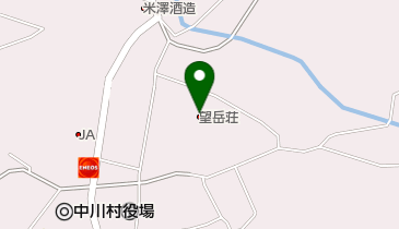 望岳荘の地図画像