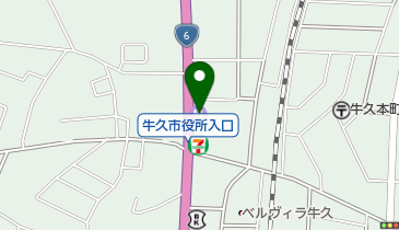 ビジネスホテル グランディールの地図画像