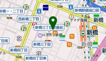 チェックイン新橋(全客室)の地図画像
