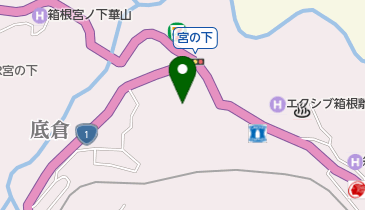 宮ノ下富士屋ホテルの地図画像