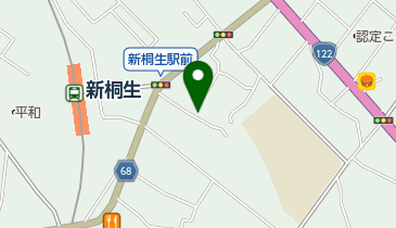 新桐生ビジネスホテル シティ  全客室の地図画像