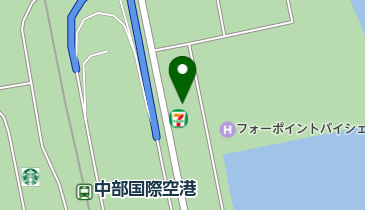 東横イン中部国際空港本館グリーンサイドの地図画像