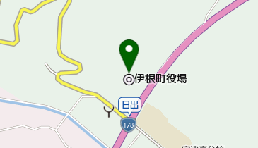 伊根町コミュニティセンターの地図画像