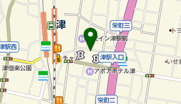 ホテルエコノ津駅前(ロビー付近)の地図画像