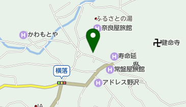 奥しなの工房 樹のかほりの地図画像