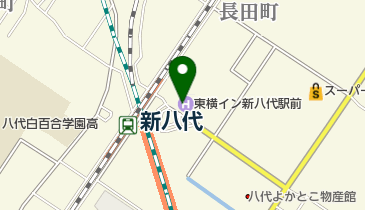 東横イン新八代駅前の地図画像