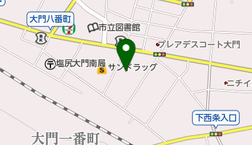 中信会館の地図画像
