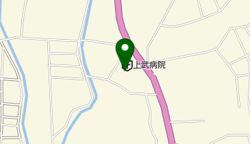 上武呼吸器内科病院の地図画像