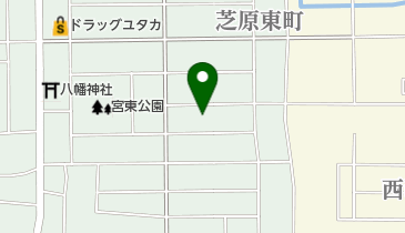 ヘアーサロンシミズの地図画像