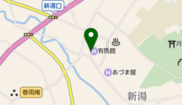 展望露天の湯 有馬館の地図画像