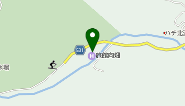 旅館 日の出荘の地図画像