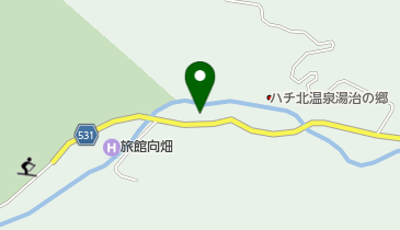 ハチ北高原 旅館とみやの地図画像