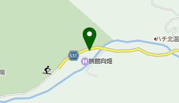 内湯旅館 さかえの地図画像