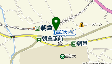 ファンキータイム 朝倉店の地図画像