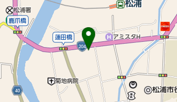松浦旅館・生け簀料理 和風れすとらん 鶴屋の地図画像