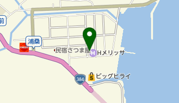 ビジネスホテルメリッサの地図画像