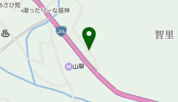 昼神温泉ガイドセンターの地図画像