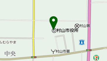 村山市役所(改善センターロビー)の地図画像