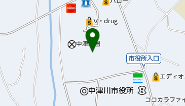 神戸館中津川本店の地図画像