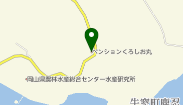 ペンション くろしお丸の地図画像