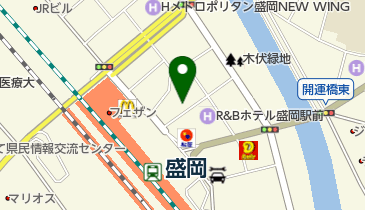 東横イン盛岡駅前の地図画像