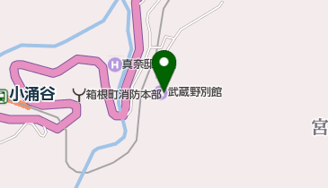 「四季の湯座敷」武蔵野別館の地図画像