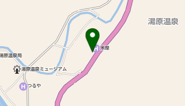 ゆばらの宿米屋の地図画像
