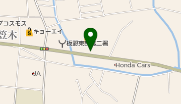 モスバーガー藍住の地図画像