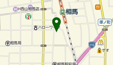 相馬ステーションホテル の地図画像