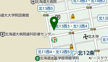 札幌クラークホテルの地図画像