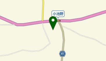 なみの高原やすらぎ交流館の地図画像