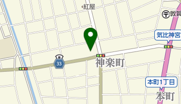 敦賀商工会議所<IT経営キャラバン隊>の地図画像