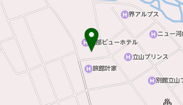 立山プリンスホテルの地図画像