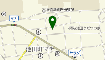 三好市中央公民館の地図画像