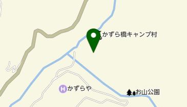 かずら橋広場管理棟の地図画像