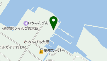 うみんぴあ大飯マリーナの地図画像