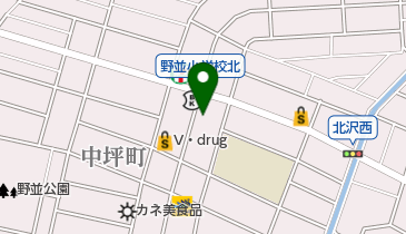 バンノ図研(株) デジタル入出力センターの地図画像