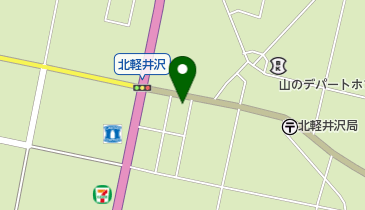 北軽井沢 Pension EDENの地図画像