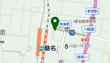 桑名グリーンホテル (ロビー付近)の地図画像