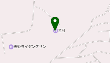 ホテル 若月の地図画像