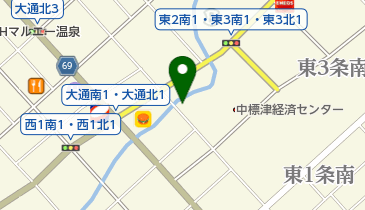 中標津経済センター(なかまっぷ)の地図画像