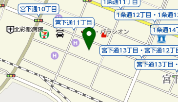 東横イン 旭川駅前宮下通の地図画像