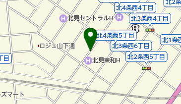 北見東和ホテルの地図画像