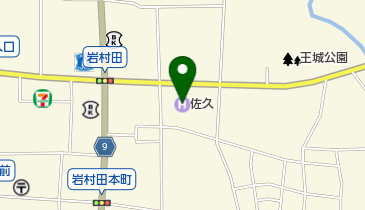 佐久ホテルの地図画像