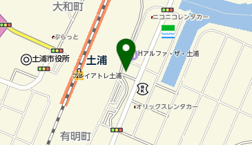 東横イン 土浦駅東口の地図画像