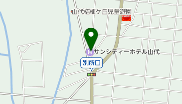 サンシティーホテル山代の地図画像